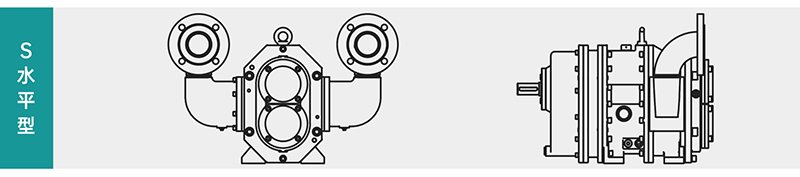 S水平型进出口