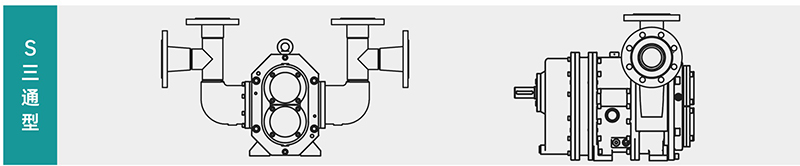 S三通型进出口